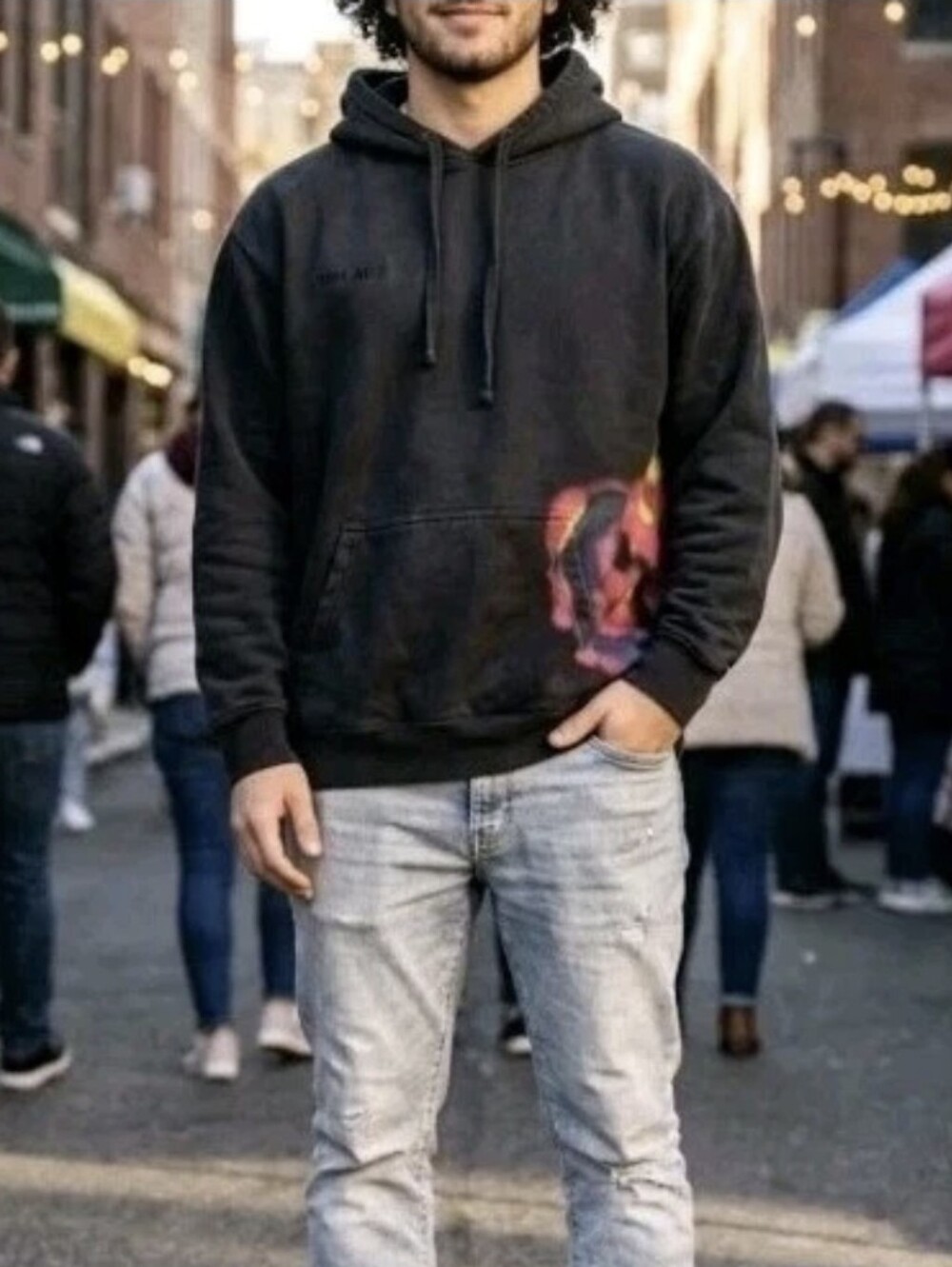 710 Labs Hoodie Oil Stain Limited Edition Size M